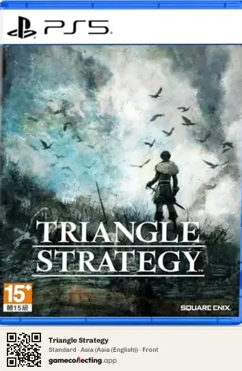 Triangle Strategy PlayStation 5, Asia (English) box front