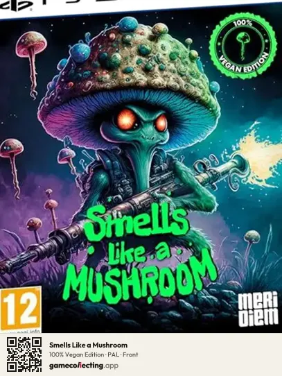 Smells Like a Mushroom PlayStation 5, PAL box front