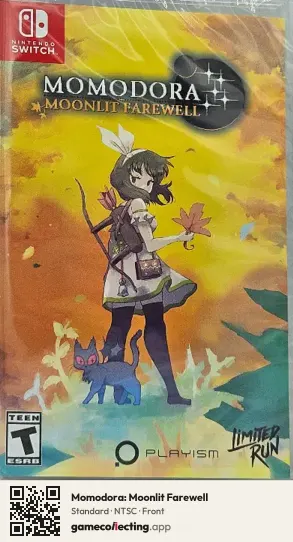 Momodora: Moonlit Farewell Nintendo Switch, NTSC box front