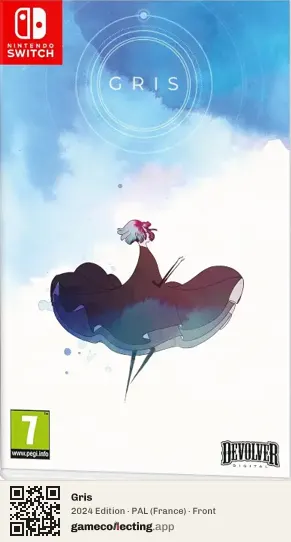 Gris Nintendo Switch, France box front