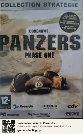 Codename: Panzers - Phase One Computer, PAL box front