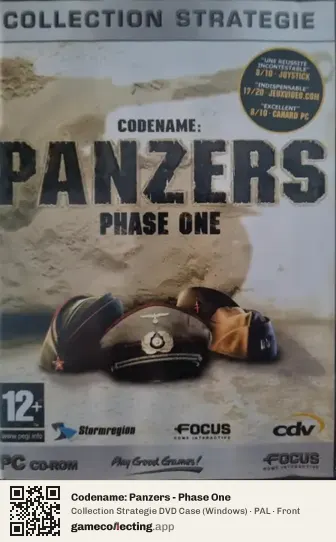 Codename: Panzers - Phase One Computer, PAL box front