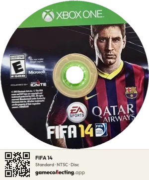 FIFA 14 Xbox One, NTSC disc