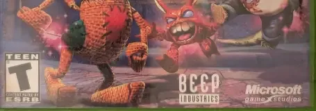 Voodoo Vince, the ESRB box on its front