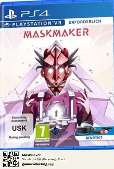 Maskmaker PlayStation 4, Germany box front
