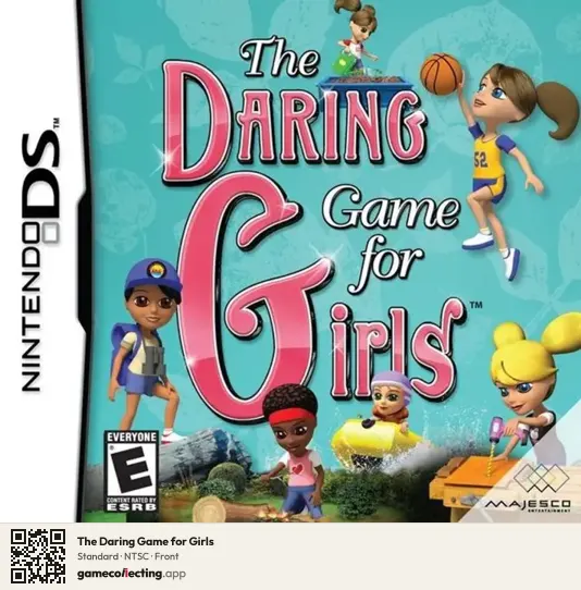 The Daring Game for Girls Nintendo DS, NTSC box front