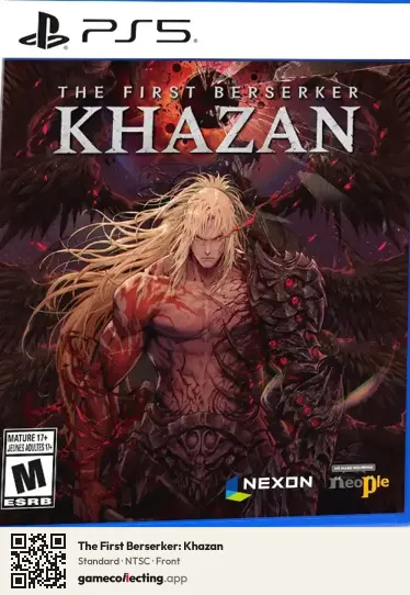 The First Berserker: Khazan PlayStation 5, NTSC box front