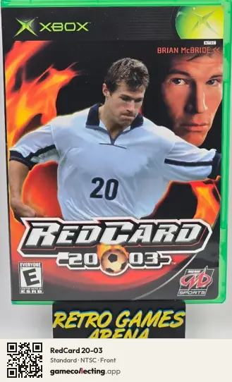 RedCard 20-03 Xbox, NTSC box front