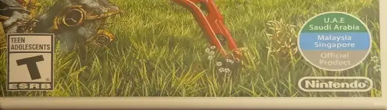 Xenoblade Chronicles, the ESRB box on its front