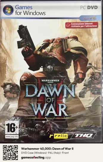 Warhammer 40,000: Dawn of War II Computer, Italy box front