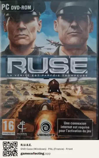 R.U.S.E. Computer, France box front