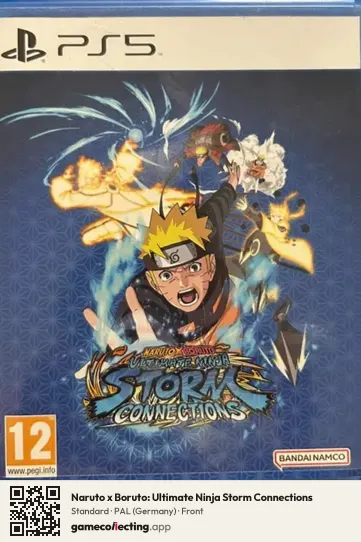 Naruto x Boruto: Ultimate Ninja Storm Connections PlayStation 5, Germany box front