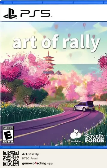 Art of Rally PlayStation 5, NTSC box front