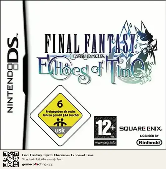 Final Fantasy Crystal Chronicles: Echoes of Time Nintendo DS, Germany box front