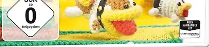 Poochy & Yoshi's Woolly World, the USK square on its front