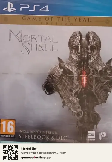 Mortal Shell PlayStation 4, PAL box front