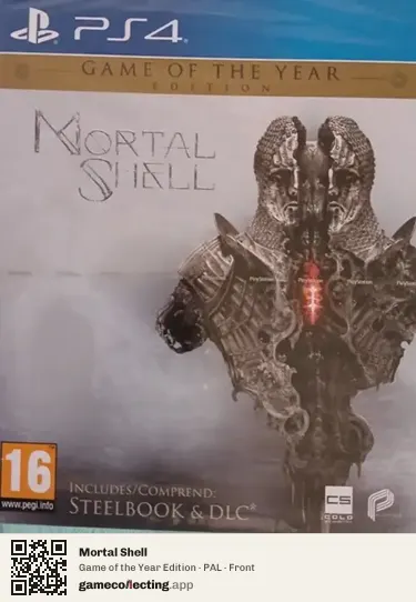 Mortal Shell PlayStation 4, PAL box front
