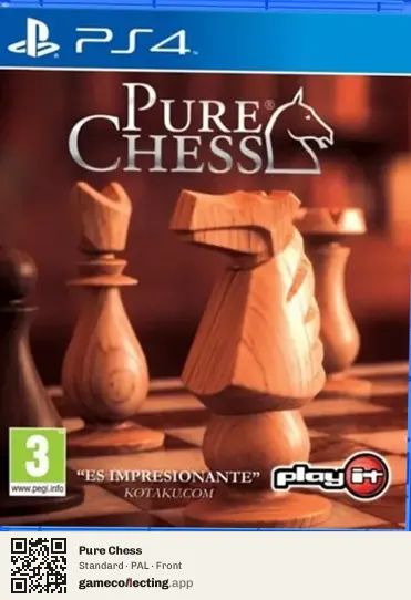 Pure Chess PlayStation 4, PAL box front