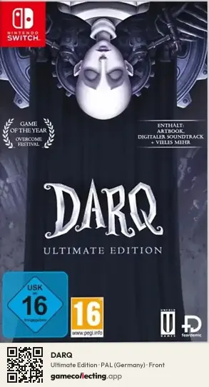 DARQ Nintendo Switch, Germany box front