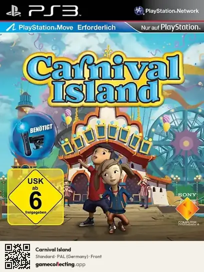 Carnival Island PlayStation 3, Germany box front