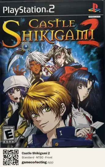 Castle Shikigami 2 PlayStation 2, NTSC box front