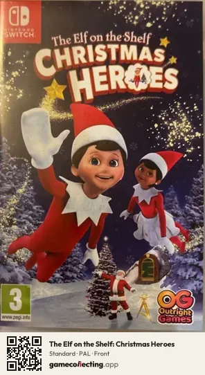 The Elf on the Shelf: Christmas Heroes Nintendo Switch, PAL box front
