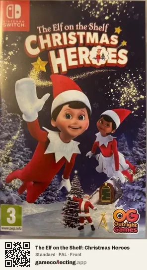The Elf on the Shelf: Christmas Heroes Nintendo Switch, PAL box front