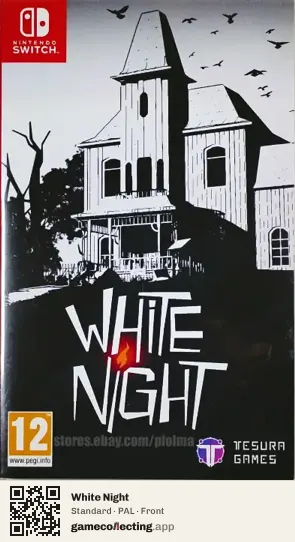 White Night Nintendo Switch, PAL box front