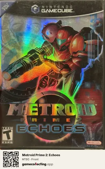 Metroid Prime 2: Echoes Nintendo GameCube, NTSC box front