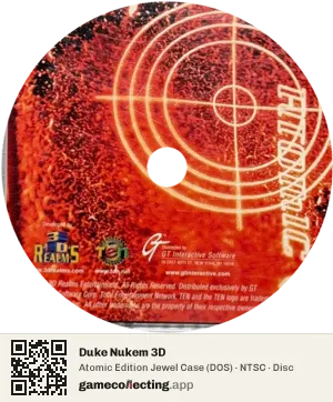 Duke Nukem 3D Computer, NTSC disc