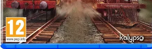 Railway Empire 2, the PEGI square on its front