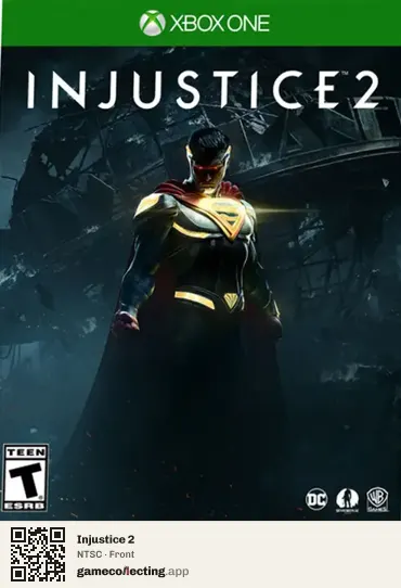 Injustice 2 Xbox One, NTSC box front