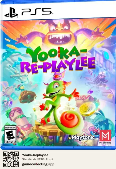 Yooka-Replaylee PlayStation 5, NTSC box front