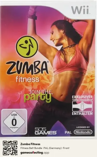 Zumba Fitness Nintendo Wii, Germany box front