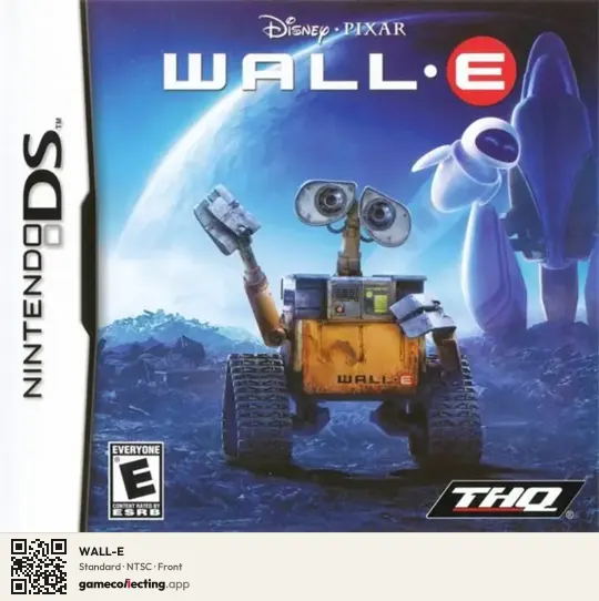 WALL-E Nintendo DS, NTSC box front