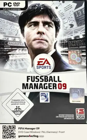 FIFA Manager 09 Computer, Germany box front