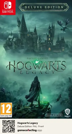 Hogwarts Legacy Nintendo Switch, PAL box front