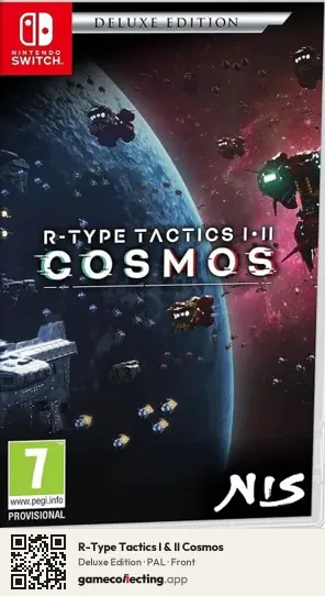 R-Type Tactics I & II Cosmos Nintendo Switch, PAL box front