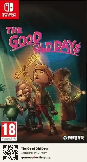 The Good Old Days Nintendo Switch, PAL box front