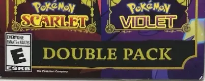 Pokémon Scarlet / Pokémon Violet, the ESRB box on its front