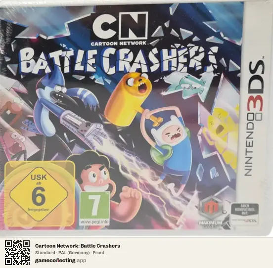 Cartoon Network: Battle Crashers Nintendo 3DS, Germany box front