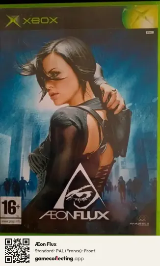 Æon Flux Xbox, France box front