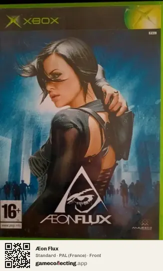 Æon Flux Xbox, France box front