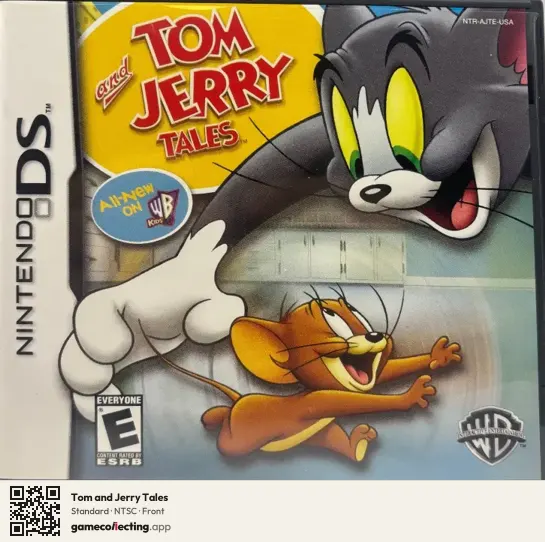 Tom and Jerry Tales Nintendo DS, NTSC box front