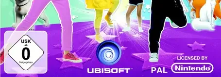 Just Dance: Disney Party, the USK square on its front