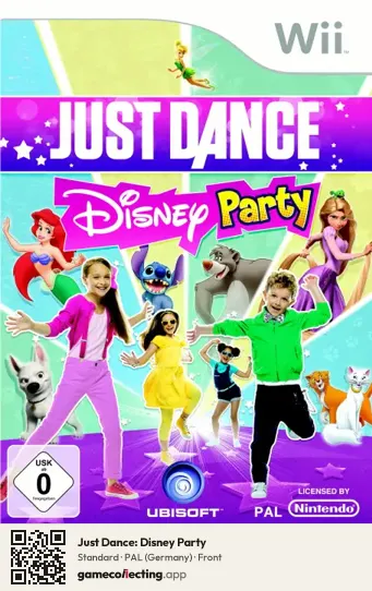 Just Dance: Disney Party Nintendo Wii, Germany box front