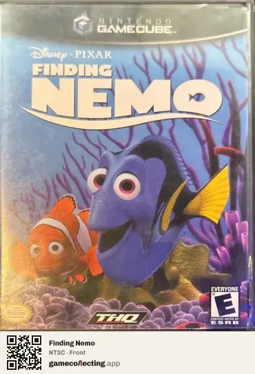 Finding Nemo Nintendo GameCube, NTSC box front
