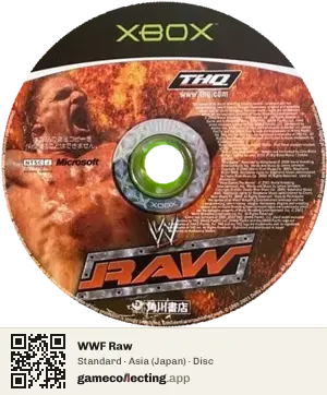 WWF Raw Xbox, Asia disc