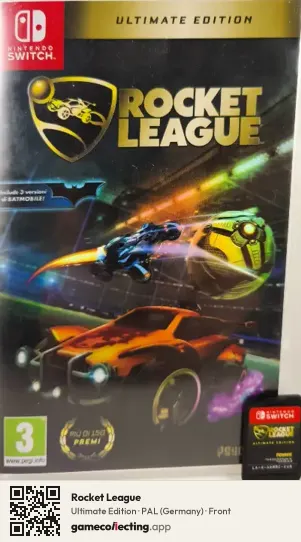 Rocket League Nintendo Switch, Germany box front
