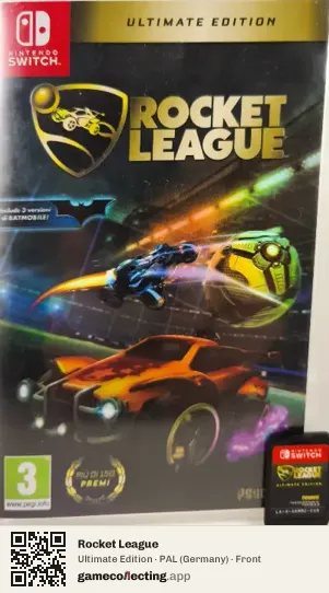 Rocket League Nintendo Switch, Germany box front